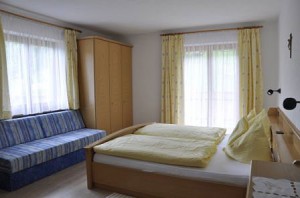 Doppelbettzimmer im Restaurant Trausberg Rabenstein